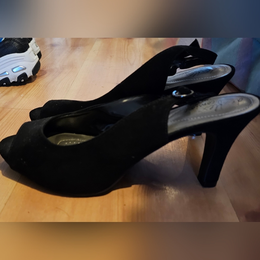 Elegant Black Women's Heels